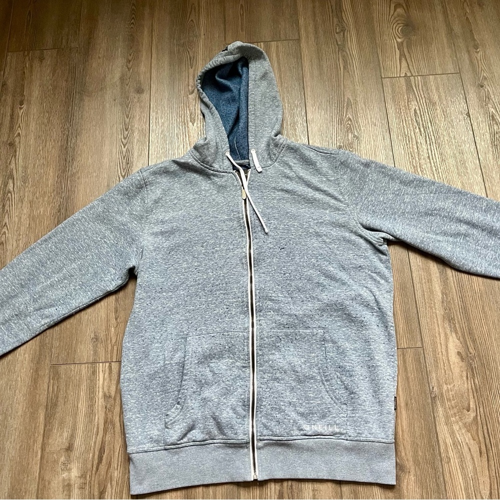 O'Neill Gray Zip-Up Men's Sweater